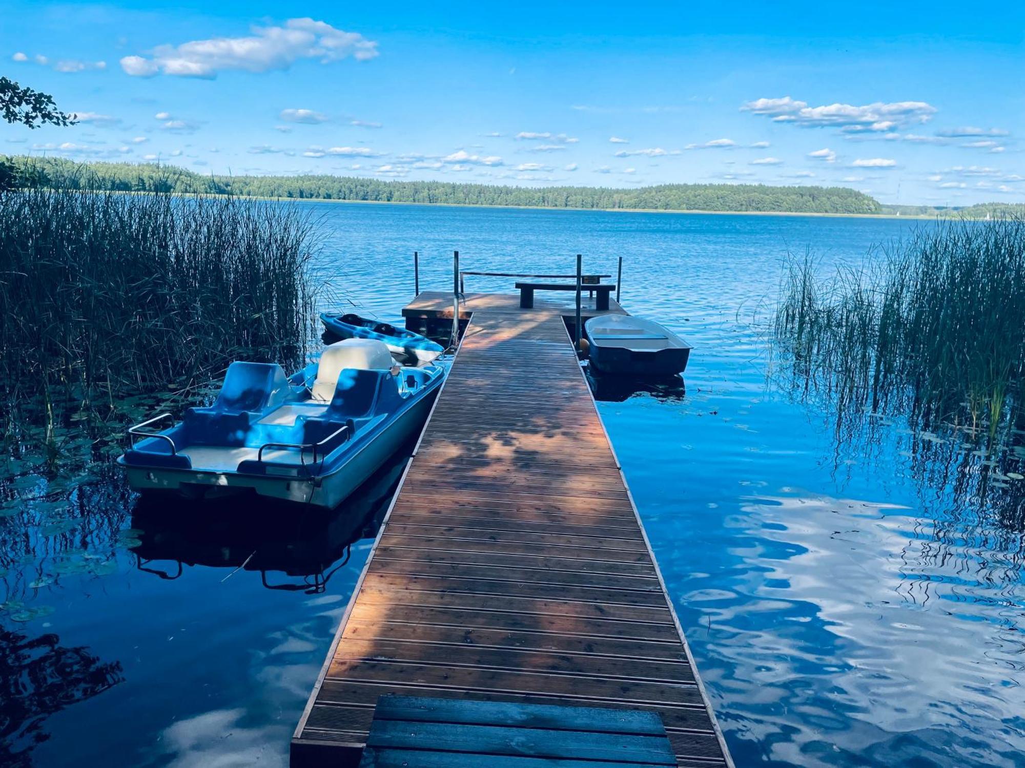 Dom Nad Jeziorem Mazury Pomost Segment 2 Giżycko Eksteriør billede